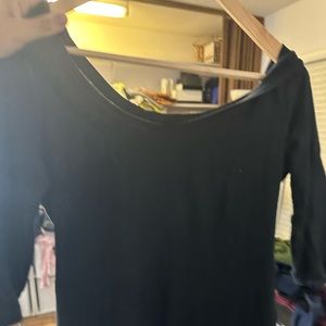 Long sleeve dress black